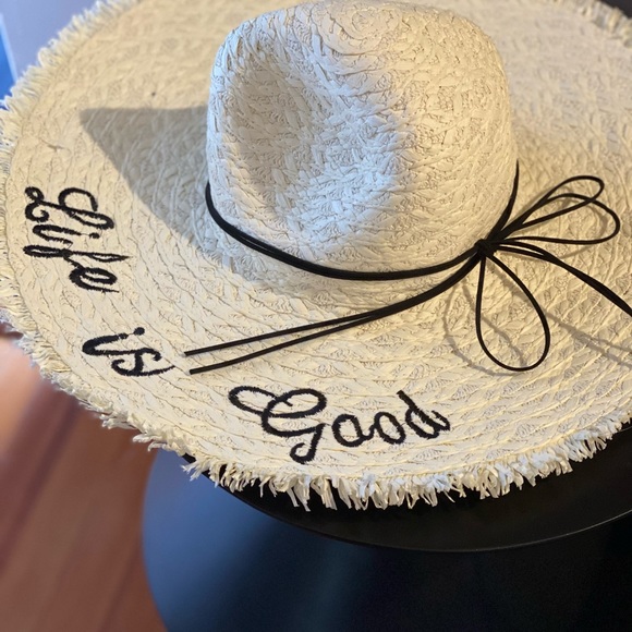 “Life Is Good” Sun Hat Beach Hat Vacation Hat 👒 - Picture 3 of 6